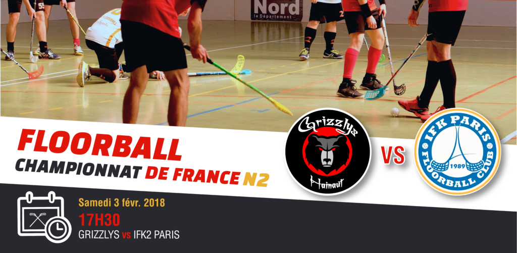 Championnat de France N2 - GRIZZLYS VS IFK2